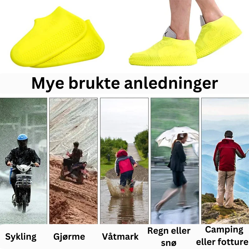 FlexiGuard Skoovertrekk | Aldri Bekymre Deg For å Ødelegge Skoene Dine Igjen!