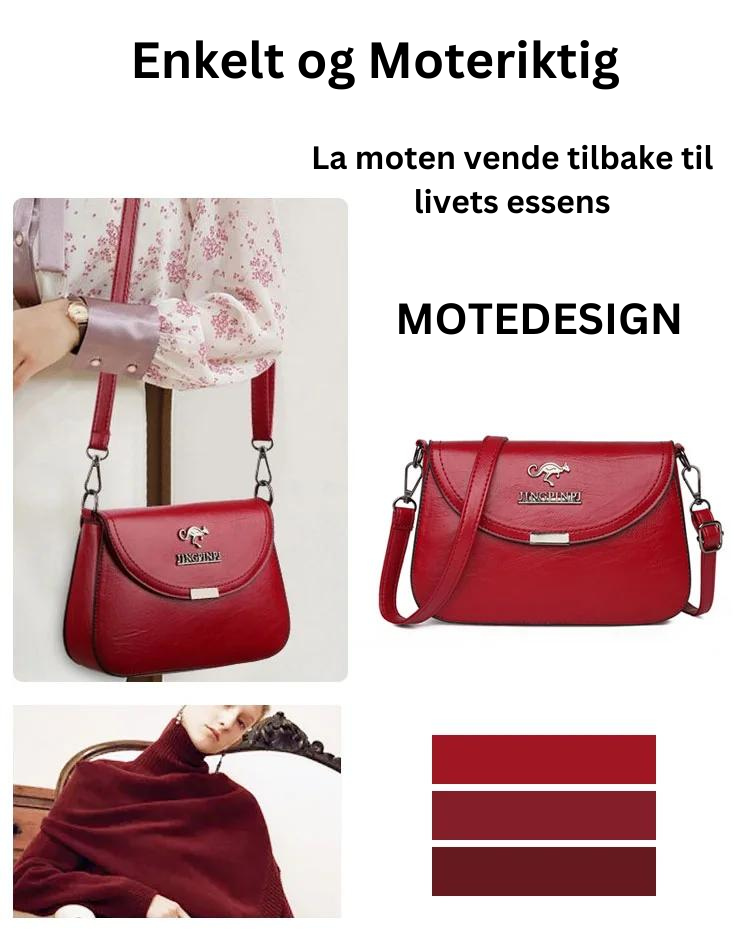 GlamTote Skulderveske | Løft Stilen Din Med Eleganse, 50% RABATT I Dag!