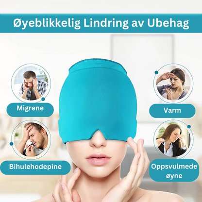 BlissfulNights - Hodepine Lindrende Søvnmaske | 50% RABATT I Dag!