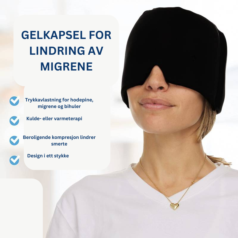 BlissfulNights - Hodepine Lindrende Søvnmaske | 50% RABATT I Dag!