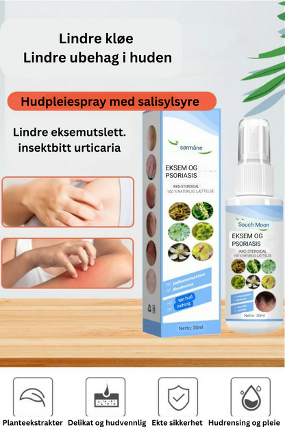 DermaLindreSpray™ Omsorg som Går Dypt, Lindring som Varer 1+1 Gratis