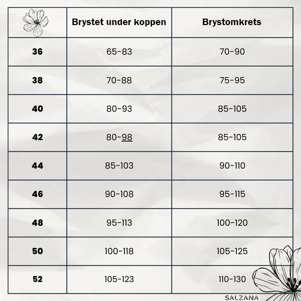 Salzana™ Premium BH med frontknapp - 1 + 1 GRATIS